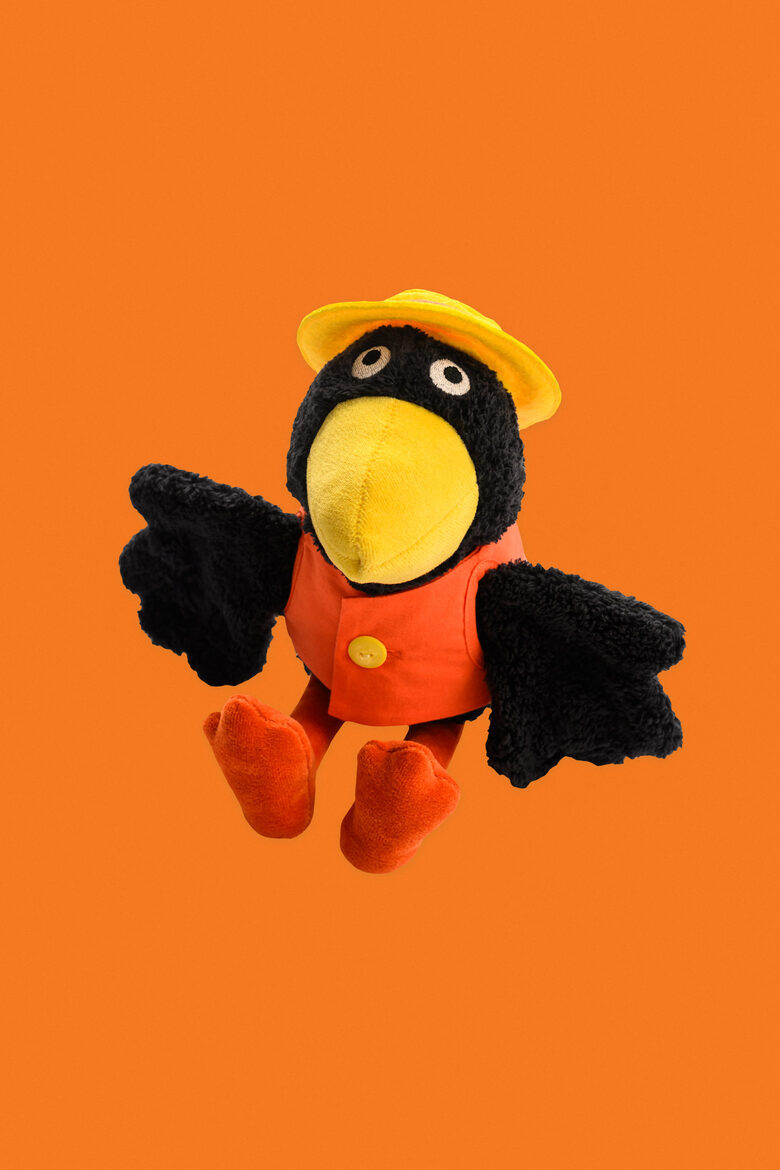 Mīkstā rotaļlieta "Vārniņa"